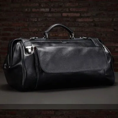 Crazy Horse Genuine Leather Travel Bag Men Vintage Travel Duffel bag big Cow Leather Carry On Luggage Weekend large shoulder Bag