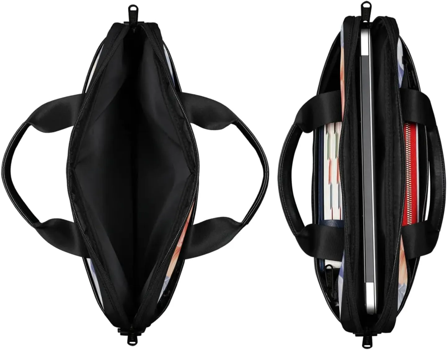 Custom Laptop-Bag with Name,Lightweight Portable Personalized Shoulder Computer-Bag,Customized Briefcase for Women