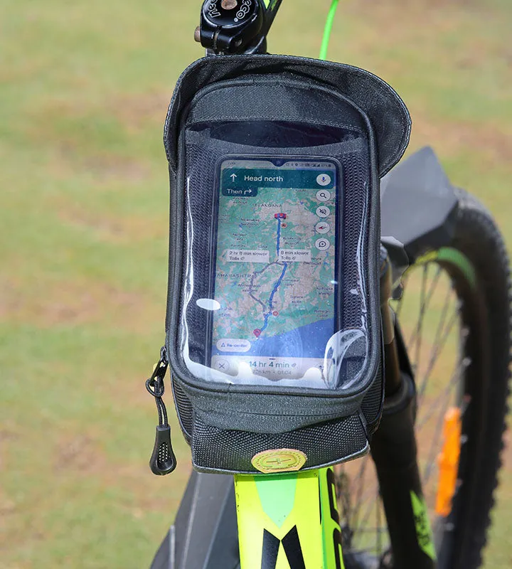 Cycling Front Frame Mobile Bag by Guardian Gears