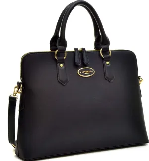 Dasein Women Two Tone Tote Colorblock Purses Handbags for Women Shoulder Work Bag