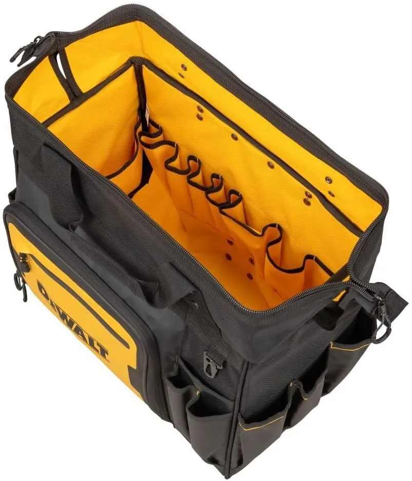 DEWALT 18 Inch Rolling Tool Storage Bag with 27 Pockets (DWST560107)