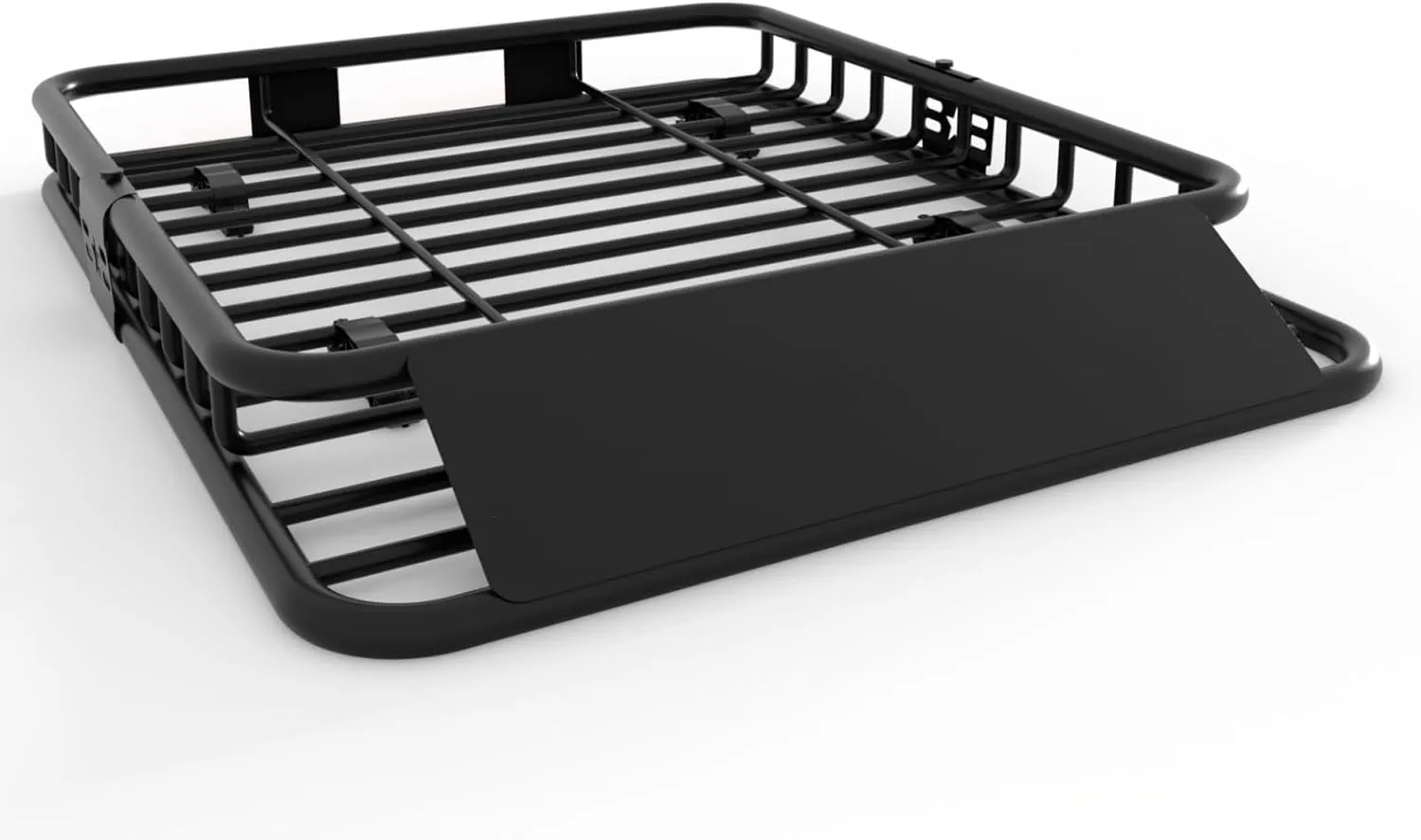 DEXSO 51" x 36" Universal Roof Rack Carrier Basket, 200 Lbs Capacity Roof Cargo Basket with Extension Luggage Holder Basket Heavy Duty for SUVs, Trucks, Vehicles
