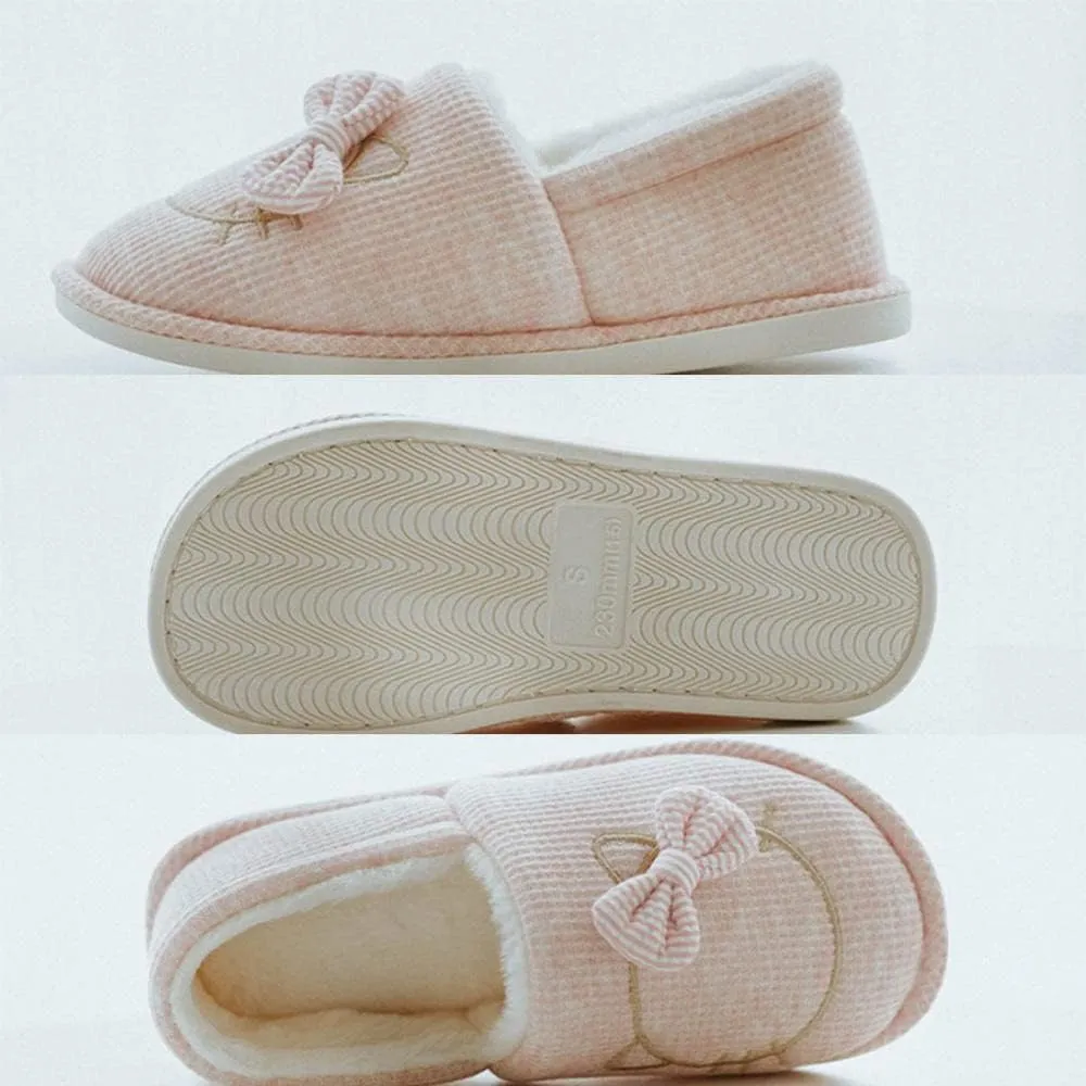 Diabetic Slippers,Plush Cute Confinement Shoes, Warm Thick-Soled Postpartum Slippers-Pink_39-40,Breathable House Shoes
