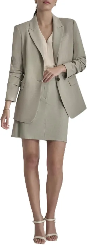 DKNY Women's Single Button Blazer