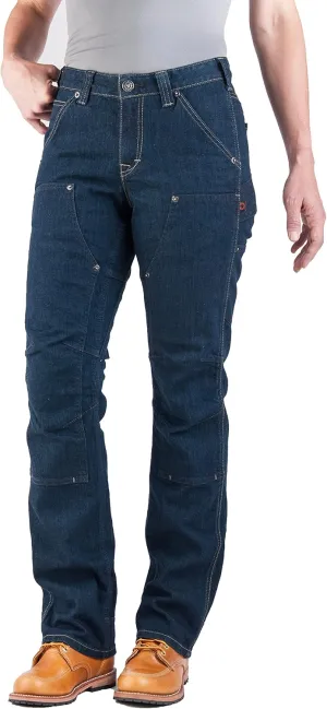 Dovetail Workwear Britt Utility Cargo Pants for Women, Straight Leg Fit, 11 Functional Pockets