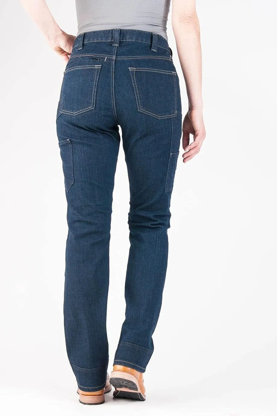Dovetail Workwear Britt Utility Cargo Pants for Women, Straight Leg Fit, 11 Functional Pockets