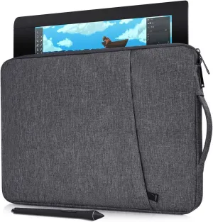 Drawing Carrying Tablet Sleeve Case for Xp-Pen Artist12 / Artist 13.3 Pro 13.3 Inch,VEIKK A15, Compatible with Wacom Cintiq 13HD, Huion Inspiroy H1161 Bag(Space Grey)