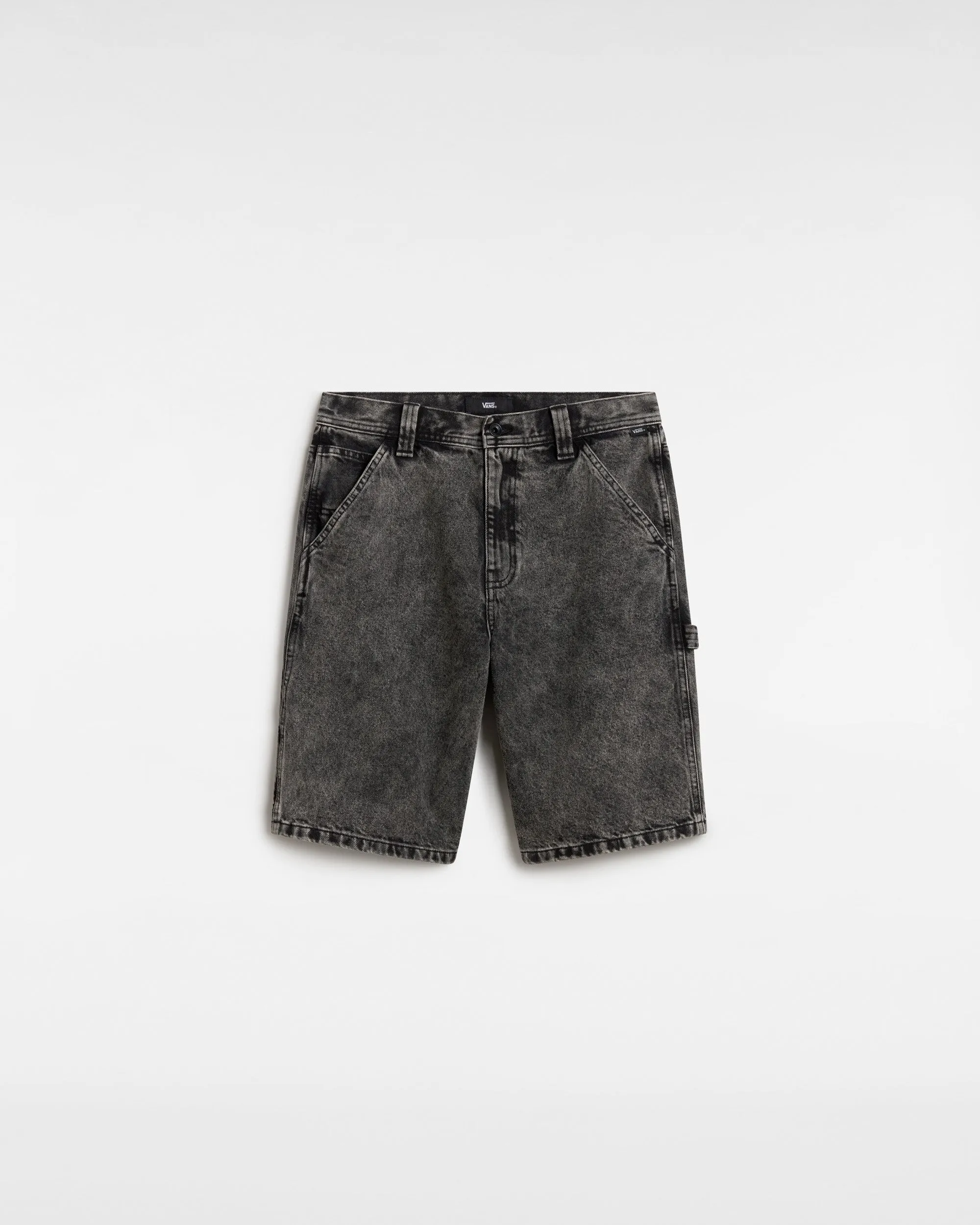 Drill Chore Loose Denim Shorts