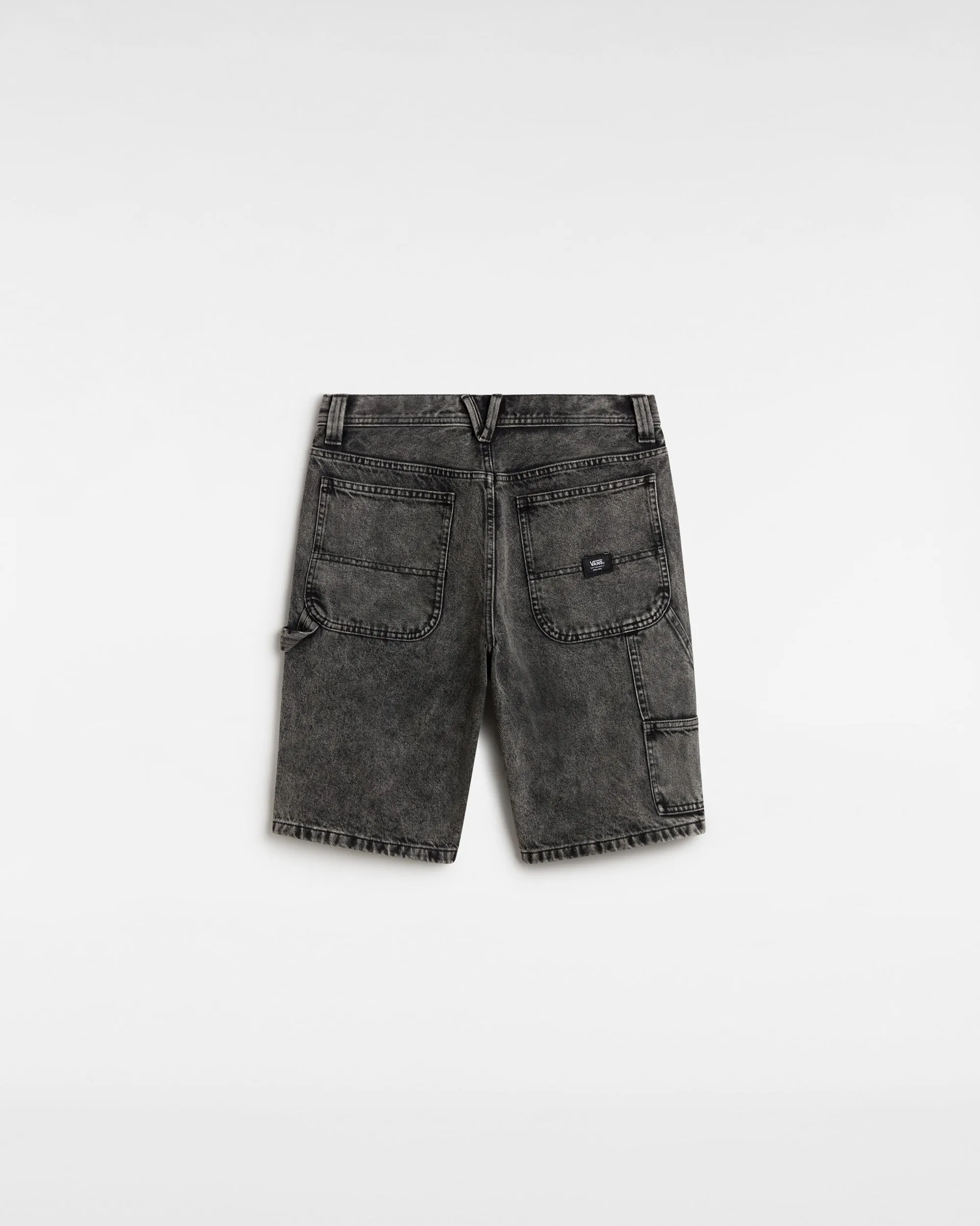 Drill Chore Loose Denim Shorts