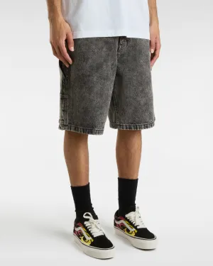 Drill Chore Loose Denim Shorts