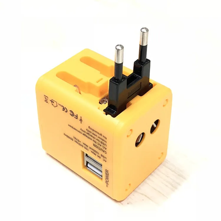 Dual USB universal conversion plug Travel charger