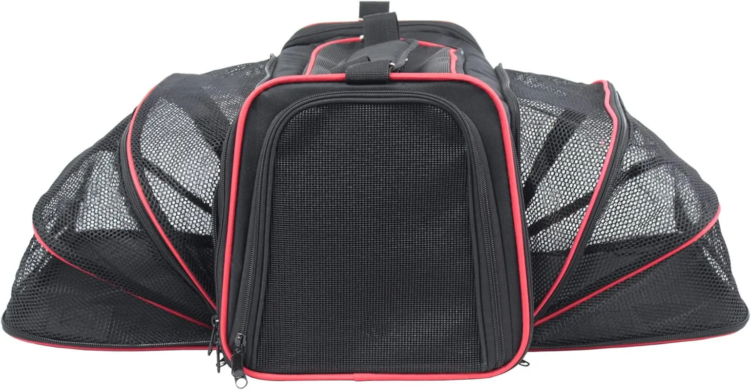 EliteField Expandable Soft Pet Carrier – Airline Approved