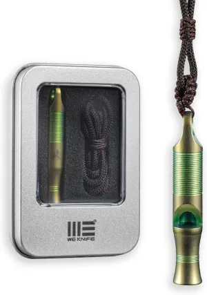 Emergency Whistle Survival Loud, Titanium Outdoor Safety Whistle Survival Shrill Loud Blast with Paracord for Kayak, Life Vest, Jacket, Boating, Fishing,Camping, Hiking, Hunting, Coyote