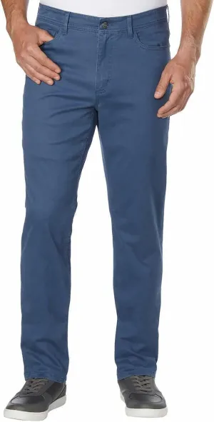 English Laundry Mens Twill 5 Pocket Pant (Dark Denim, 38W x 34L)