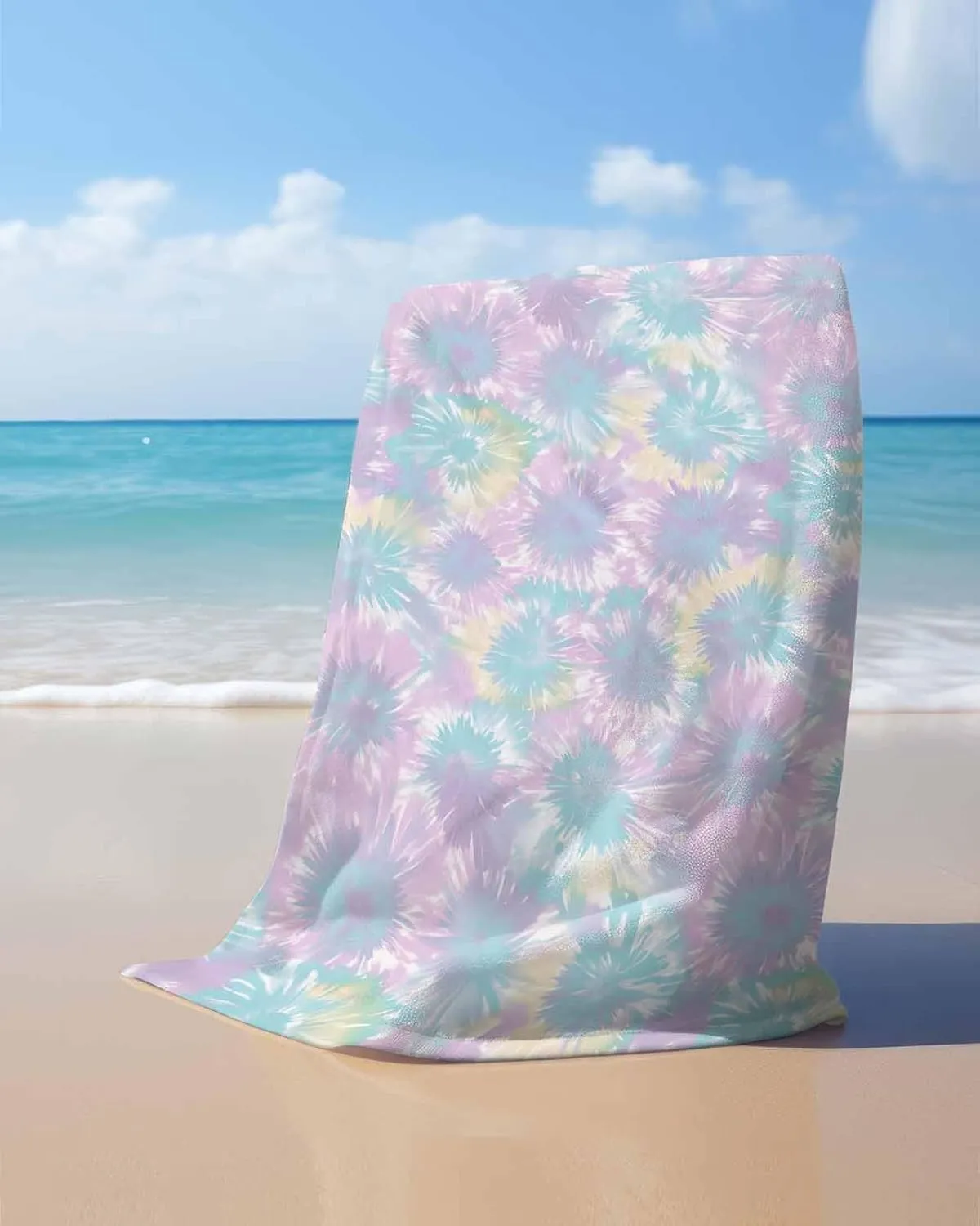 Ethnic Beach Towel 35"x70" Microfiber Beach Towels Oversized Sand Free Quick Dry Beach Towel/Bath Towels/Yoga Towel/Pool Towels/Travel Towel for Women Men Girls Kids-Colorful
