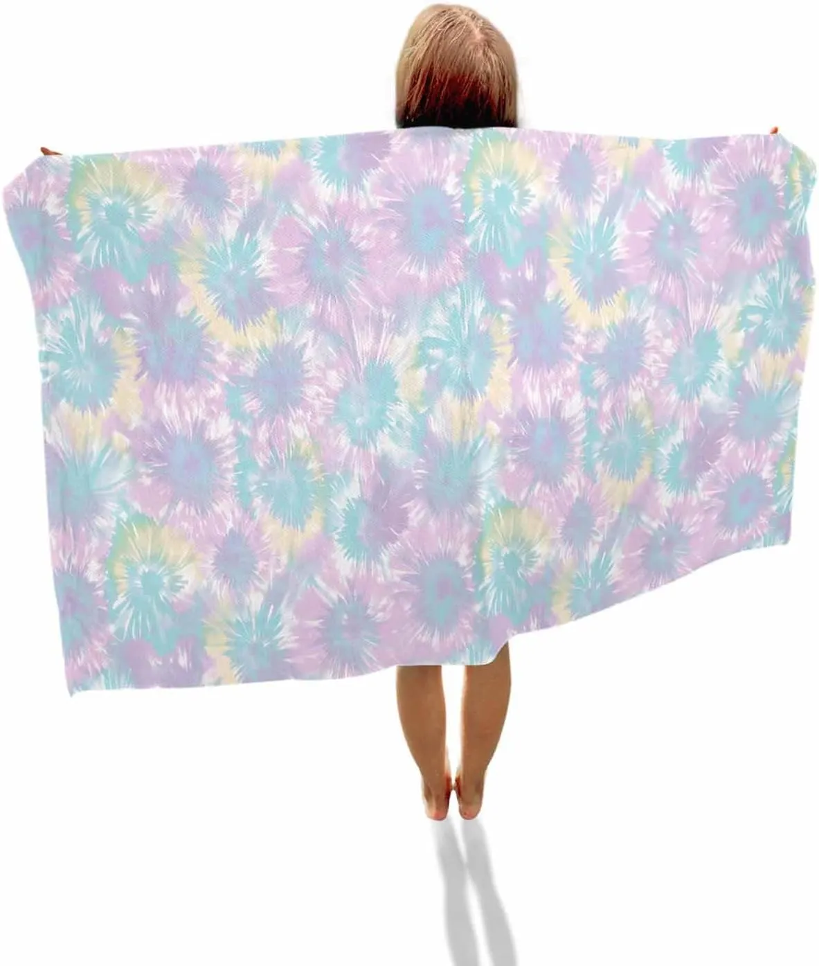 Ethnic Beach Towel 35"x70" Microfiber Beach Towels Oversized Sand Free Quick Dry Beach Towel/Bath Towels/Yoga Towel/Pool Towels/Travel Towel for Women Men Girls Kids-Colorful