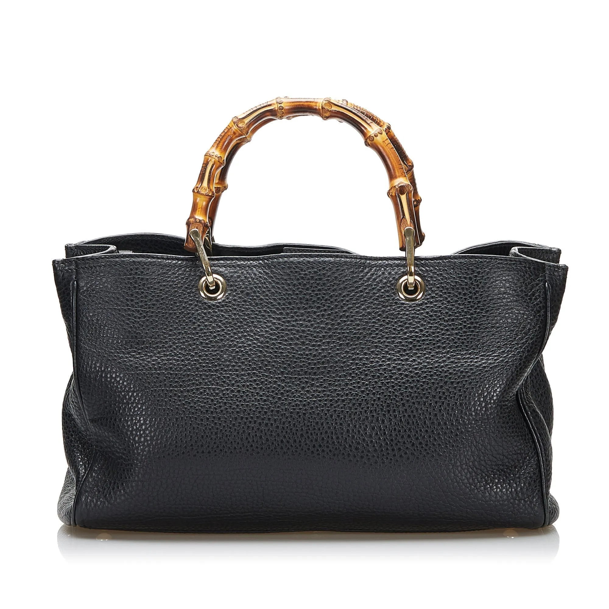 Exclusive Shopper Gucci Bamboo Shockproof Medium Tote Bag