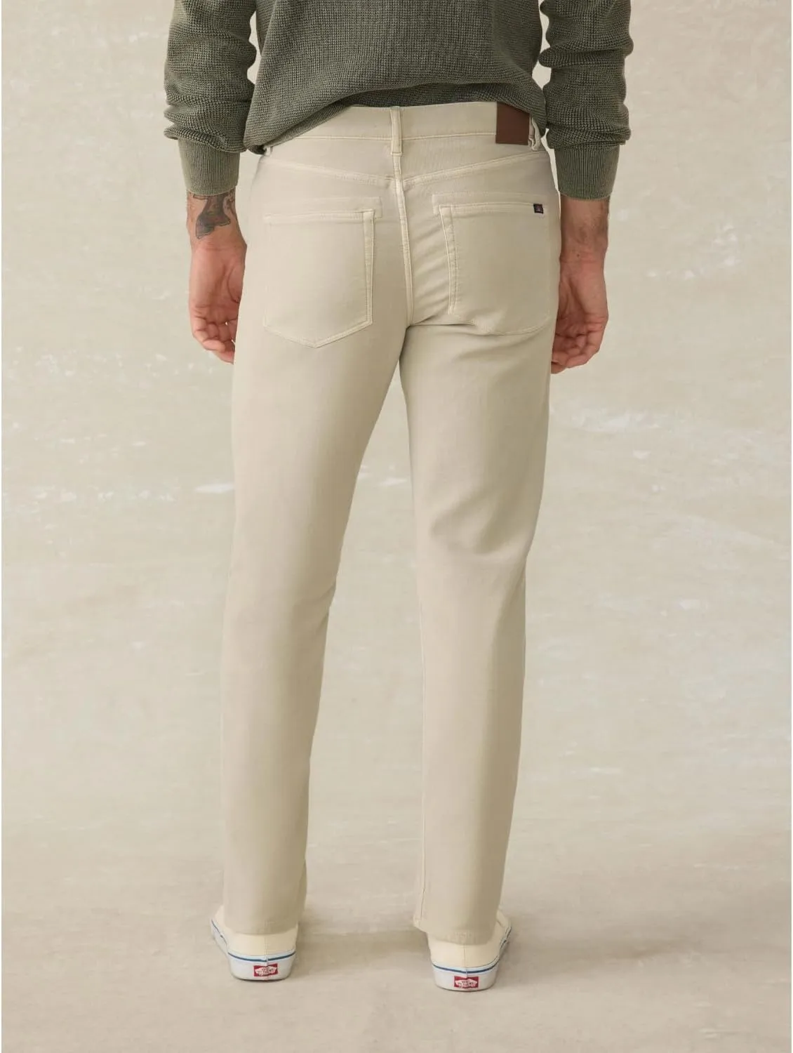Faherty Men's Stretch Terry 5 Pocket Pant