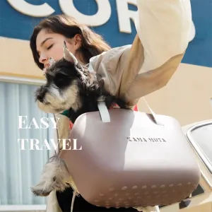 Fashion Outdoor Breathable Small Pet Carrier Bag