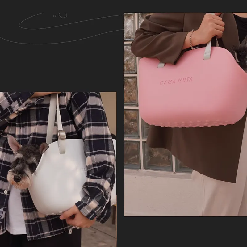 Fashion Outdoor Breathable Small Pet Carrier Bag