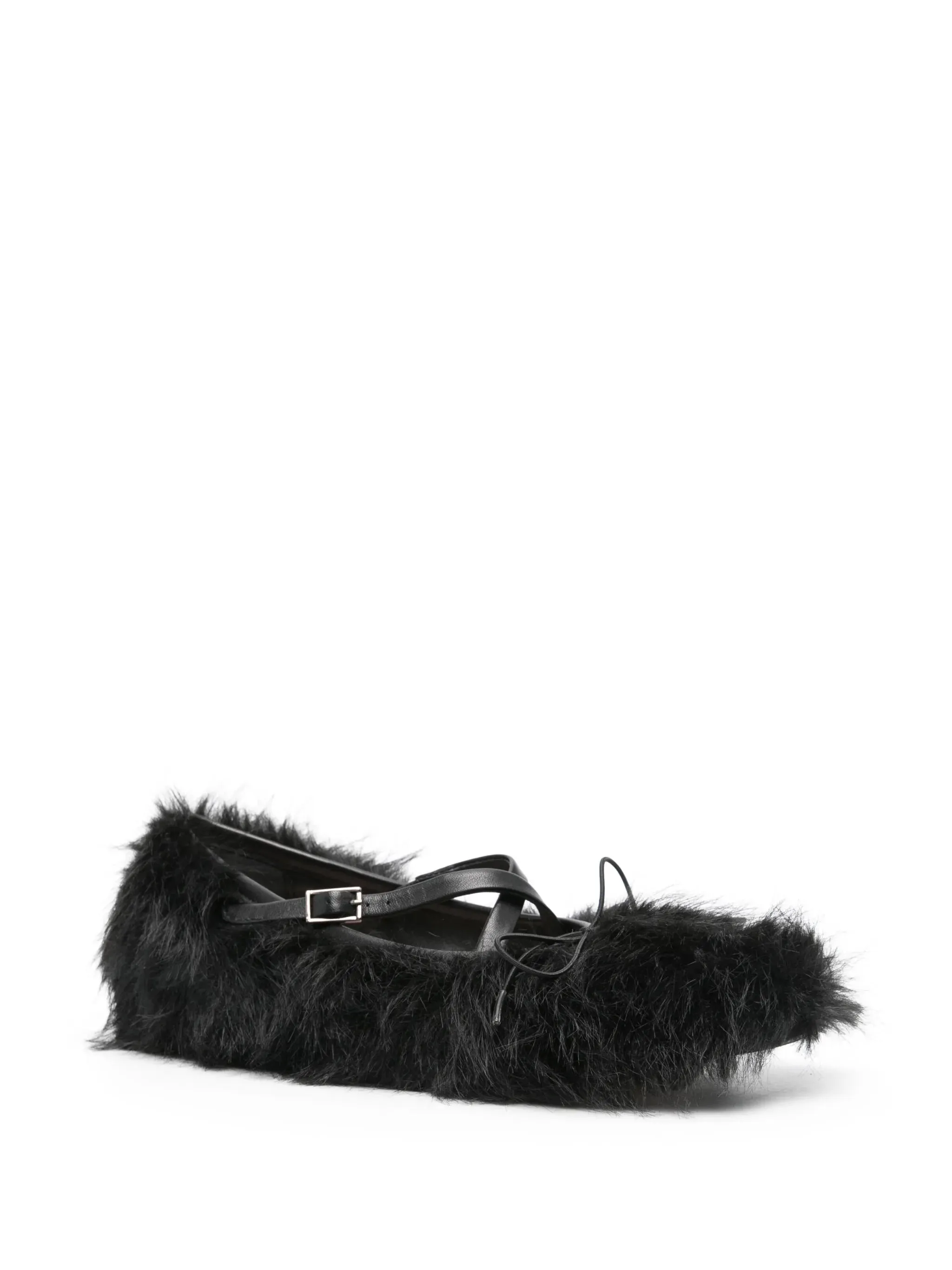 faux-fur flats Shipping options Trusted ballet