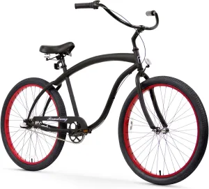 Firmstrong Bruiser Man Single Speed Beach Cruiser Bicycle