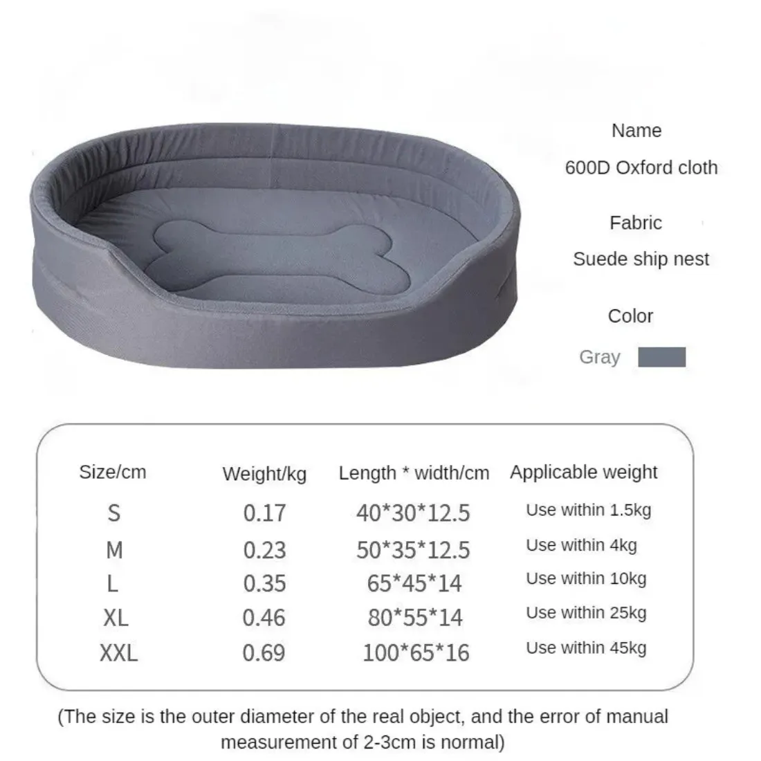 Fluffy Cushions Pet Bed