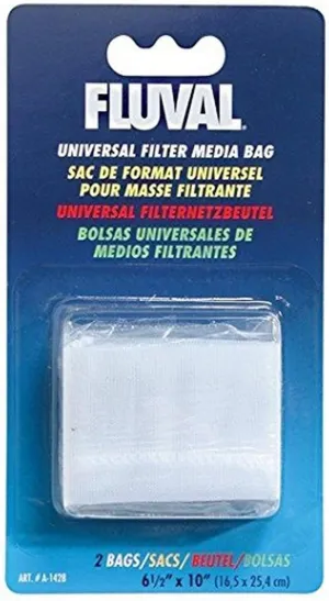 Fluval Universal Media Filter Bag, Pack of 2