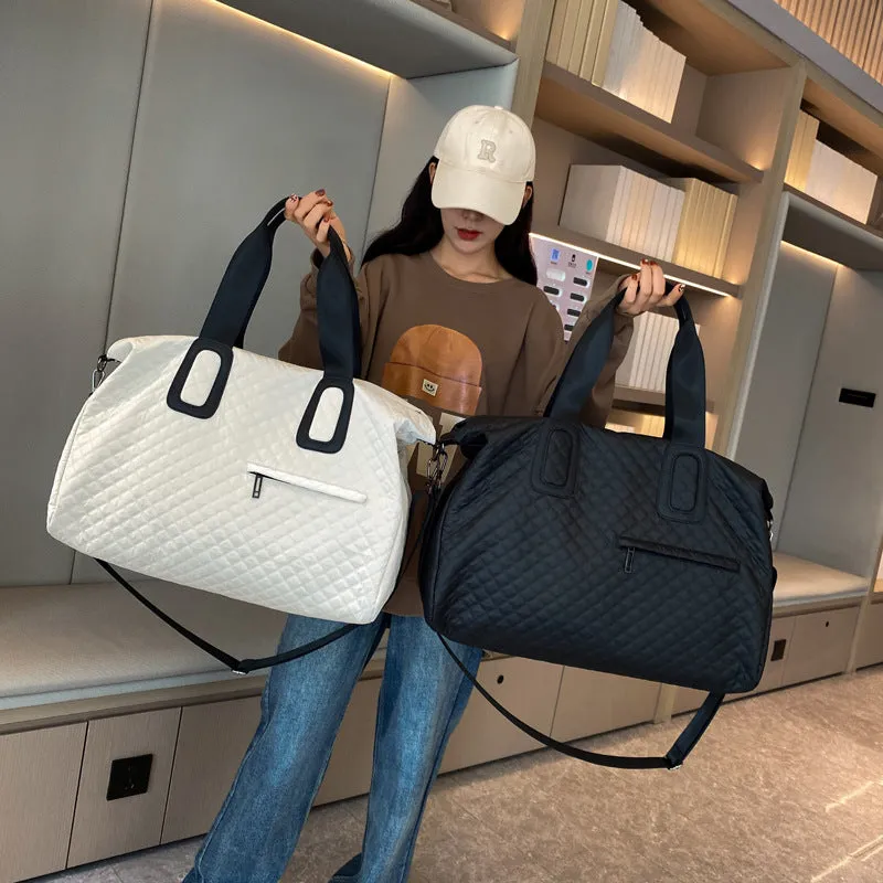 For Korean Style Rhombic Short-distance Large Travel Bags