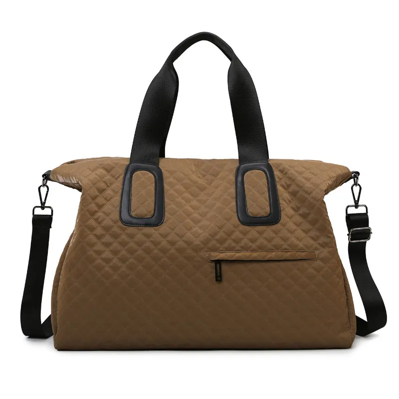 For Korean Style Rhombic Short-distance Large Travel Bags