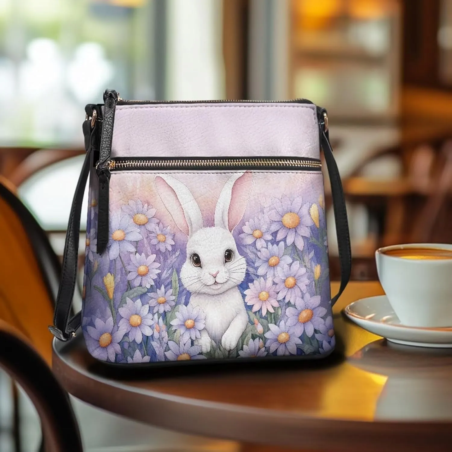 FOR U DESIGNS Travel Crossbody Bags for Women Anti Theft Trendy Shoulder Bags for School Leather Sling Bag