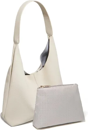 FOXLOVER Womens Faux Leather Hobo Bags Vintage Large Crossbody Shoulder Purse Ladies Tote Handbags