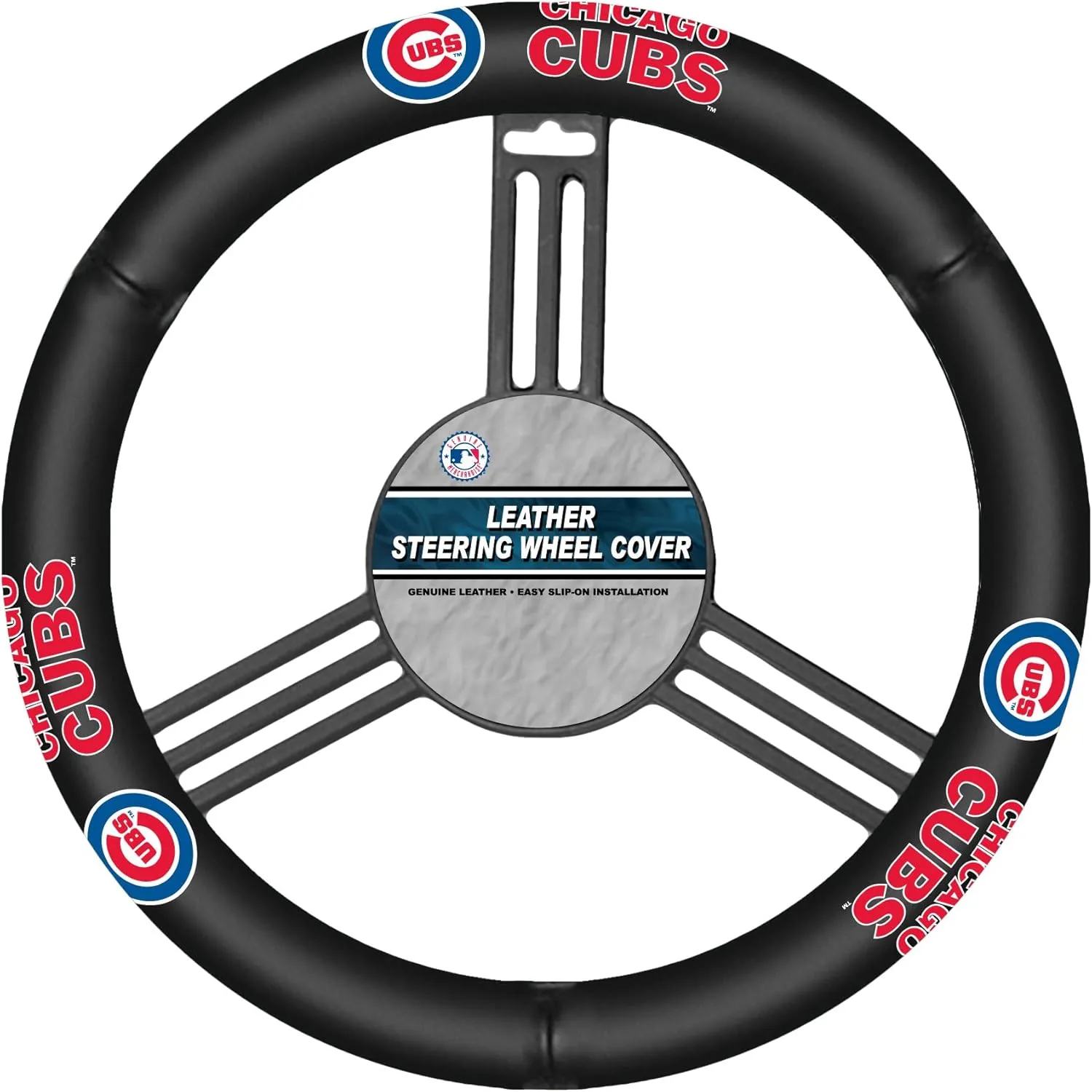 Fremont Die MLB Leather Steering Wheel Cover