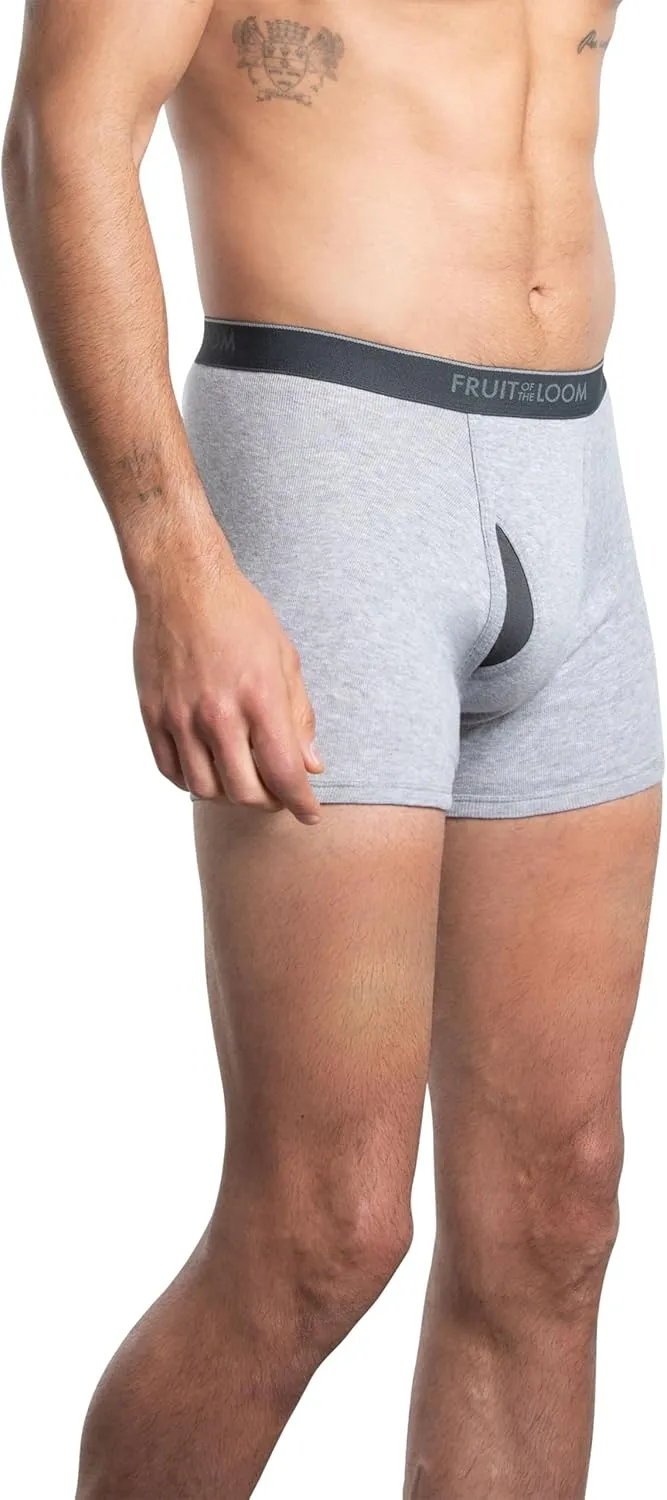 Fruit of the Loom Men's Coolzone Boxer Briefs, Moisture Wicking & Breathable, Assorted Color Multipacks