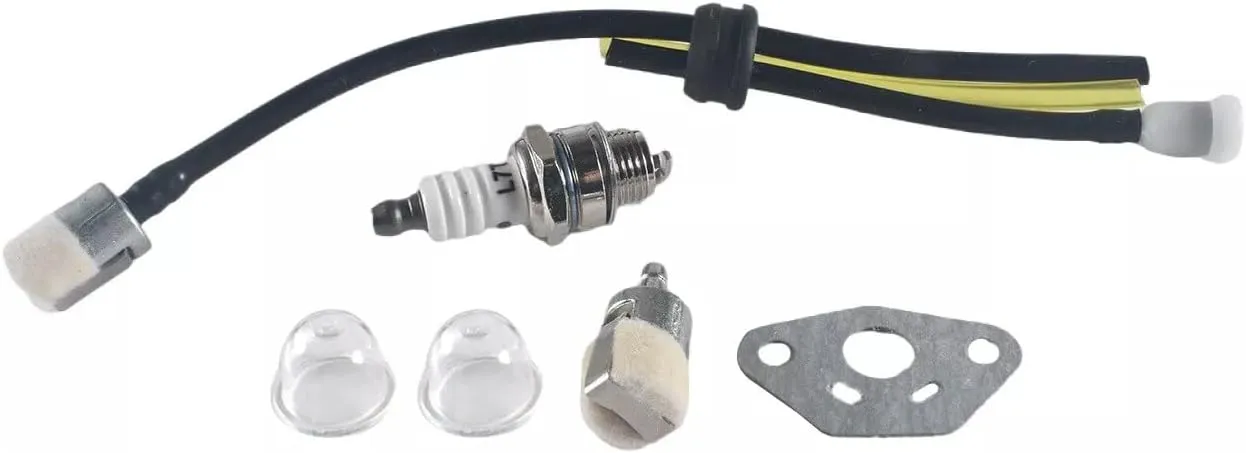 Fuel Line Spark Plug Kit For Shindaiwa T242 Trimmer A021002070 62100-81010