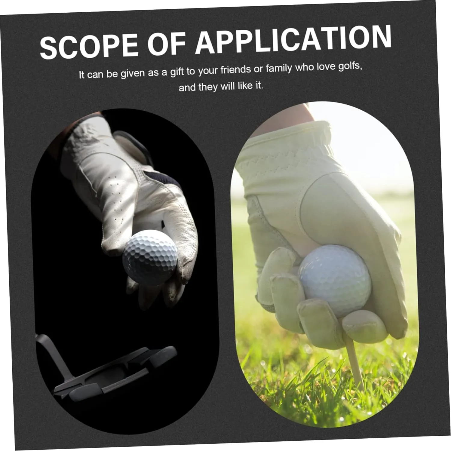 Garneck 2 Pcs Golf Cleaning Bag Pocket Protector Cleaning Tools Portable Towel Pocket Pouch Holder Golfs Balls