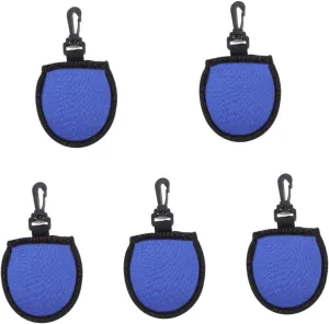 Garneck 2 Pcs Golf Cleaning Bag Pocket Protector Cleaning Tools Portable Towel Pocket Pouch Holder Golfs Balls