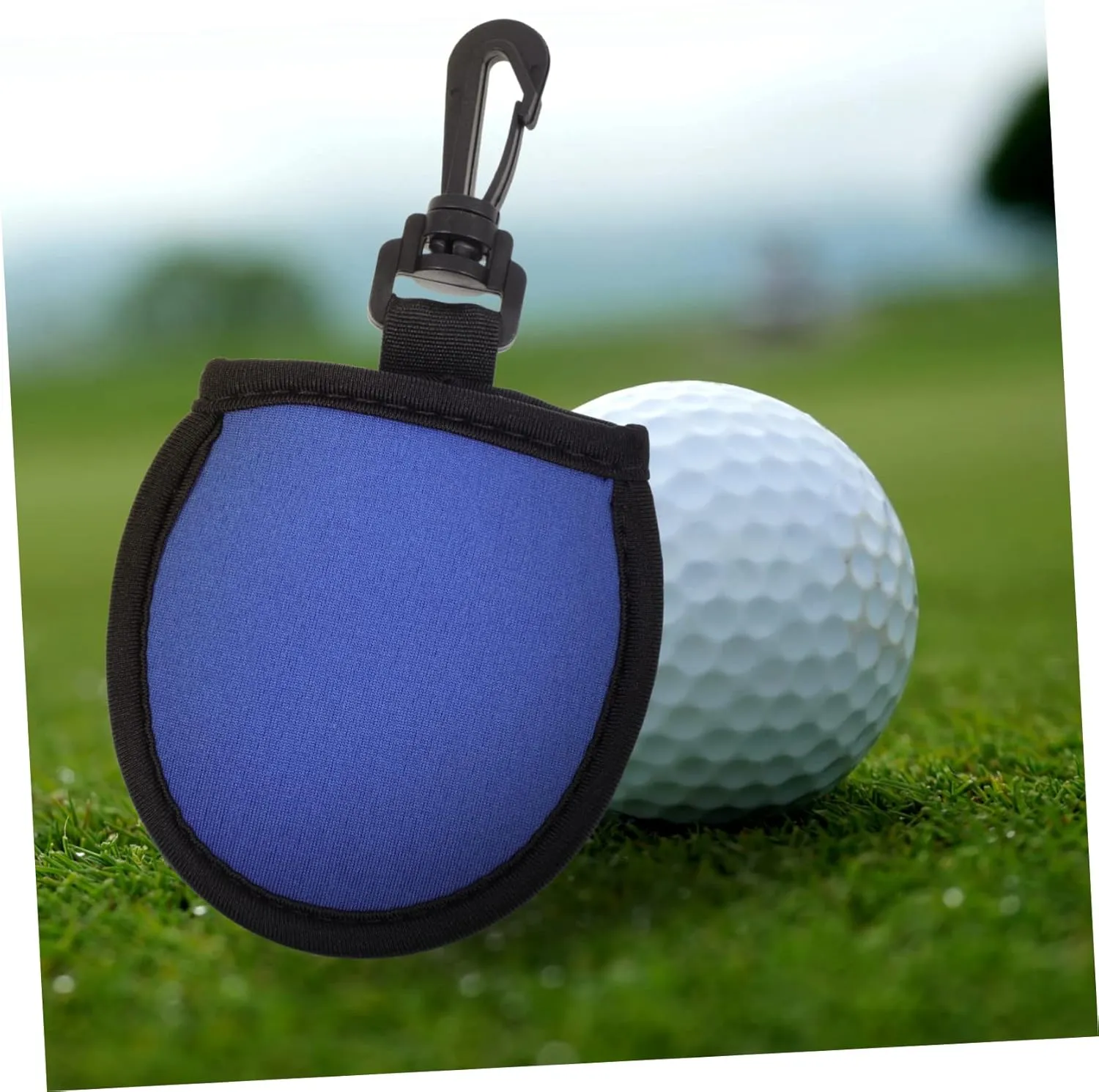 Garneck 2 Pcs Golf Cleaning Bag Pocket Protector Cleaning Tools Portable Towel Pocket Pouch Holder Golfs Balls
