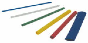 GB Gardner Bender HST-ASTA Heat Shrink Tubing, 1/4 in Expanded, 1/8 in Recovered Dia, 4 in L, Polyolefin