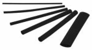 GB Gardner Bender HST-ASTB Heat Shrink Tubing, 3/32 in Expanded, 3/64 in Recovered Dia, 4 in L, Polyolefin, Black