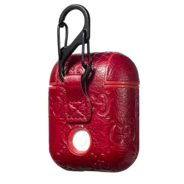GG Style Leather ShockProof AirPods Case