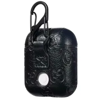 GG Style Leather ShockProof AirPods Case