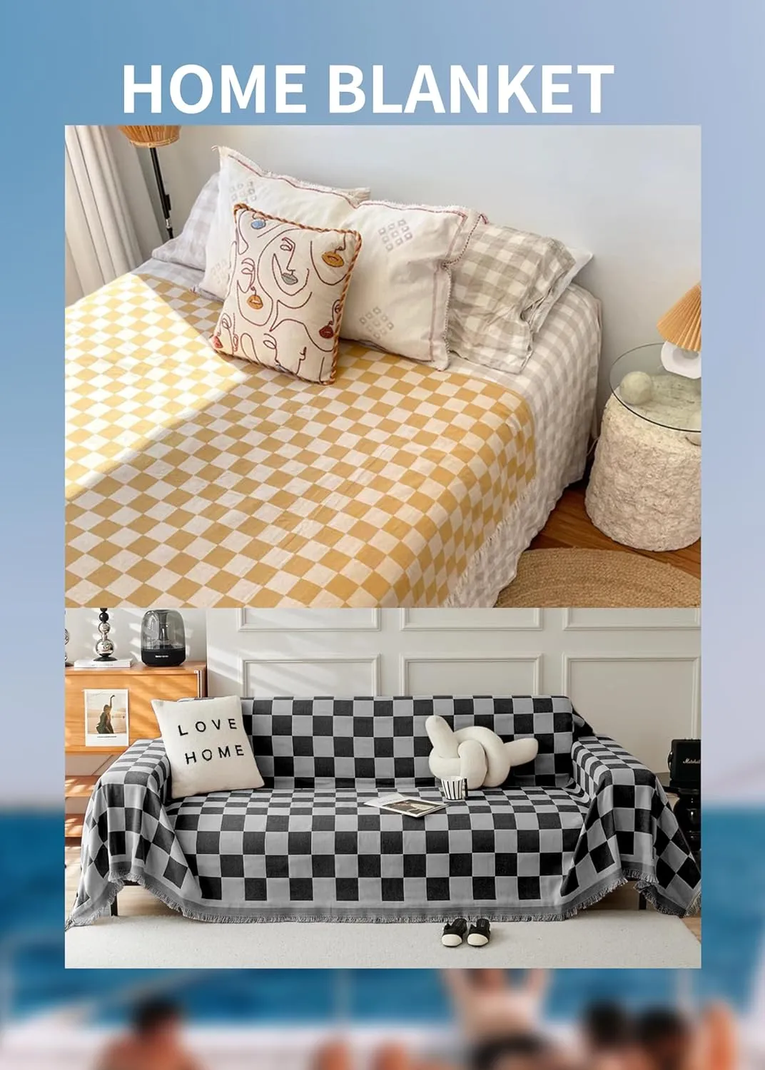 Giant Beach Towel Blanket Autumn Outing Stuff for Women & Men Road Trip Camping Gear Ship Cruise Gear Must Haves Extra Large XXL Black Plain PatternAirplane Accessories Travel Gadgets
