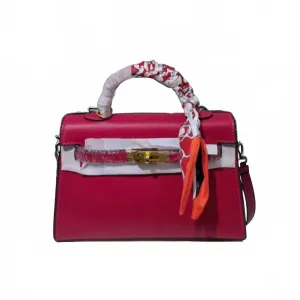 Glam Signature Mini Purse In Brilliant Rose Red