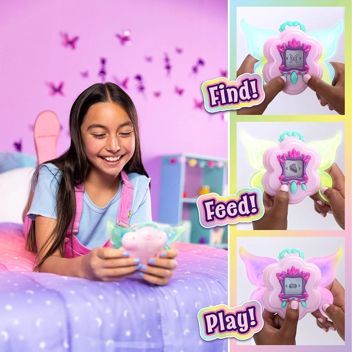Got2Glow Fairies Got2Glow Baby Fairy Finder – Magic Fairy Jar Includes 20  Virtual Baby Fairies – Find Fairies On-The-Go