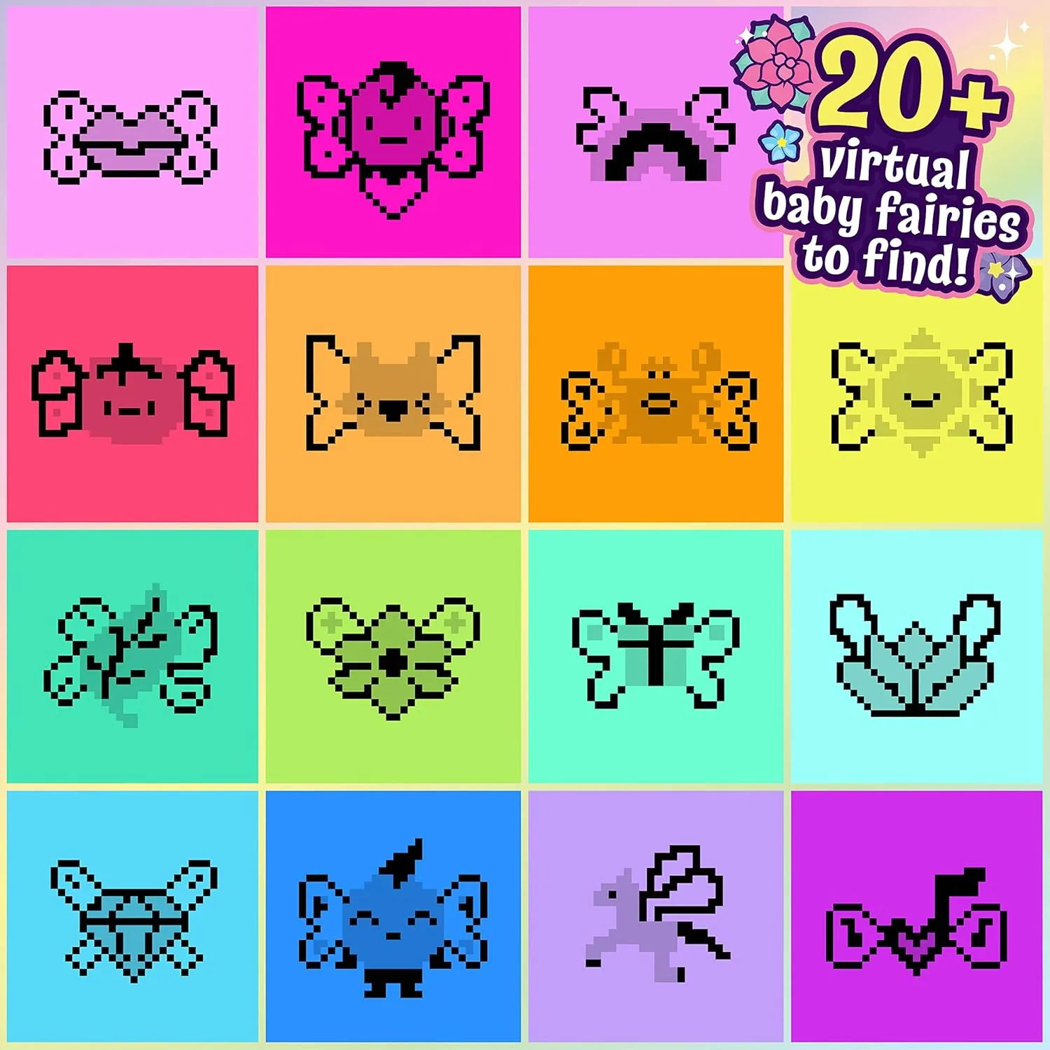 Got2Glow Fairies Got2Glow Baby Fairy Finder – Magic Fairy Jar Includes 20  Virtual Baby Fairies – Find Fairies On-The-Go