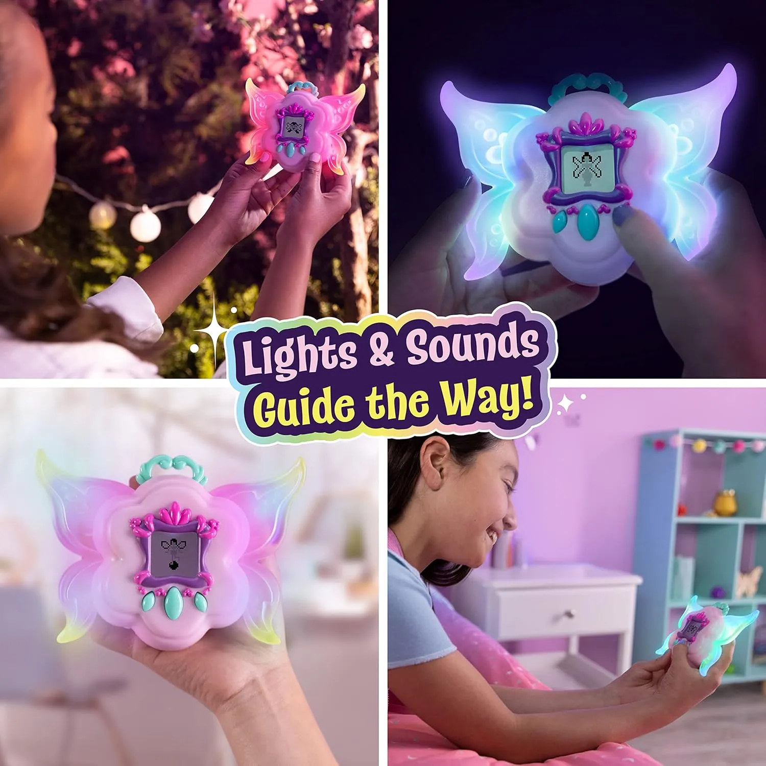 Got2Glow Fairies Got2Glow Baby Fairy Finder – Magic Fairy Jar Includes 20  Virtual Baby Fairies – Find Fairies On-The-Go