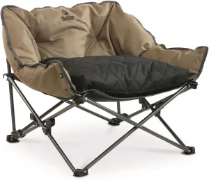 Guide Gear Padded Portable Pet Bed; Raised Outdoor Dog Couch, Cot Brown