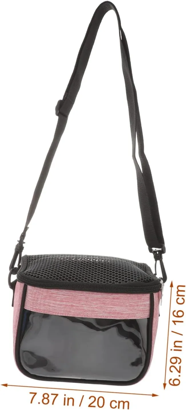 Hamster Shoulder Bag Portable Pet Carrier for Guinea Pig Hedgehog Squirrel Chinchilla