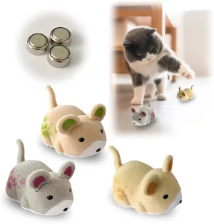 Hamster Teaser That Escapes, Cats Catching Mouse Game, Interactive Cat Toy, Quirky Pet Interactive Tools, Hurry Up and Give It to Your House Pet (3 PCS)